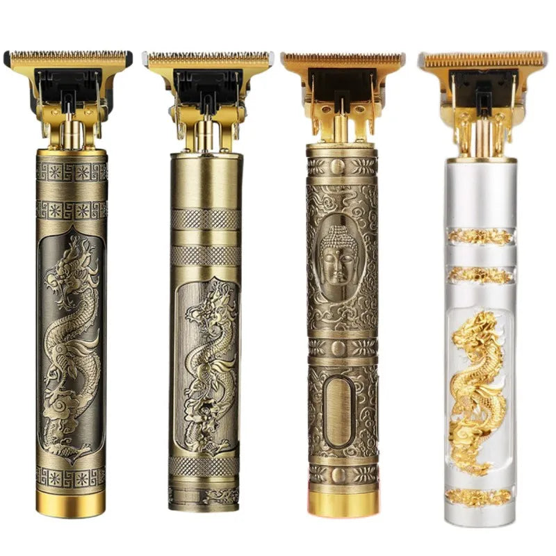 Máquina De Cortar Cabelo e Barba Masculina Profissional Dragão