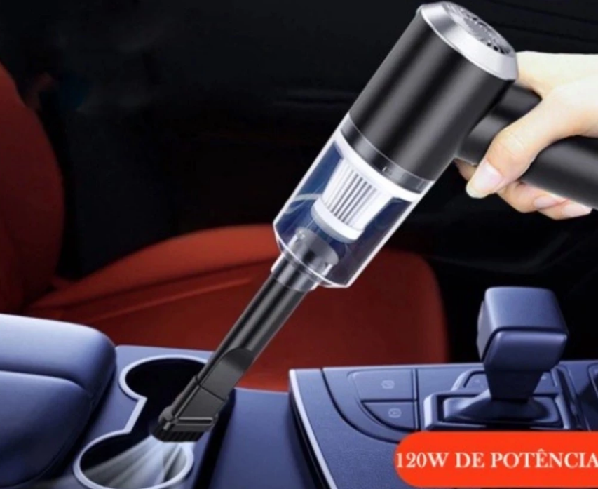 Mini Aspirador de Pó Portatil USB Recarregável - Ideal para Casa, Escritório, Automóvel