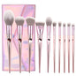 Kit Pincéis para Maquiagem O.TWO.O - 10 Peças