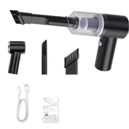 Mini Aspirador de Pó Portatil USB Recarregável - Ideal para Casa, Escritório, Automóvel